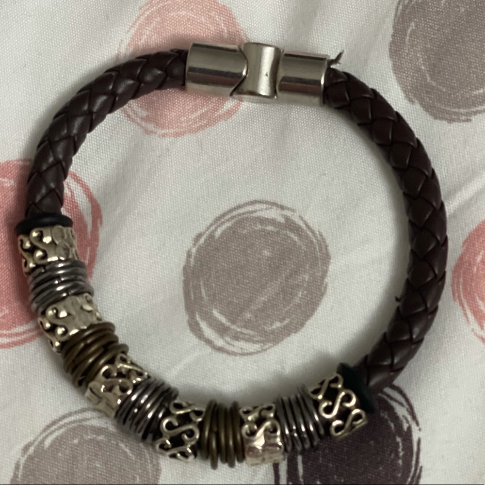 Men handwoven hand bracelet